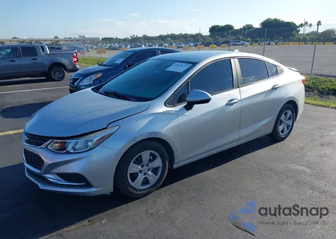 2017 Chevrolet Cruze Ls Auto из США, поврежденный, VIN 1G1BC5SMXH7158743